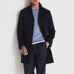 Reiss Wool Overcoat